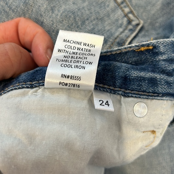 PISTOLA Cassie Super High Rise Straight Jean size 24" - Picture 11 of 15